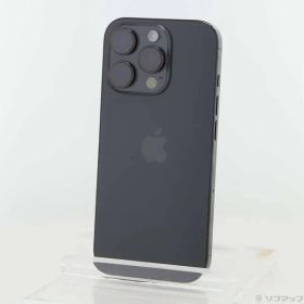 ソフマップ 〔中古品〕 iPhone16 Pro 128GB ブラックチタニウム NYMV3J／A SIMフリー【377】