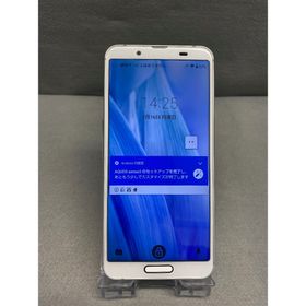 アクオス(AQUOS)の美品 国内版 SIMフリー AQUOS sense3 64GB シルバー色(スマートフォン本体)