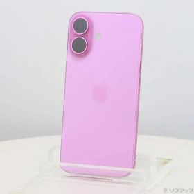 ソフマップ 〔中古品〕 iPhone16 256GB ピンク MYDY3J／A SIMフリー【276】