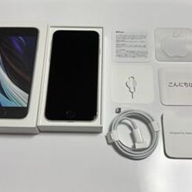 iPhone SE (第2世代) 64GB ホワイト SIMフリー 未使用USB-Cケーブル付き