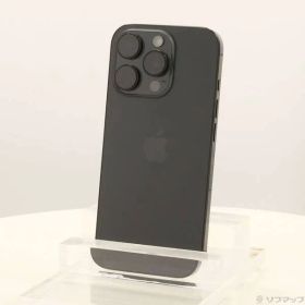 ソフマップ 〔中古品〕 iPhone16 Pro 128GB ブラックチタニウム MYMV3J／A SIMフリー【247】