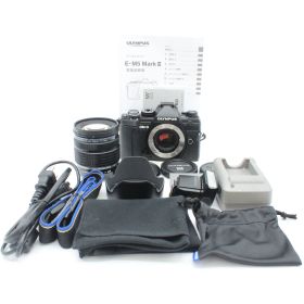 ショット数4587回。★美品★ OLYMPUS オリンパス OM-D E-M5 MarkIII 12-45mm F4.0 PROキット ブラック