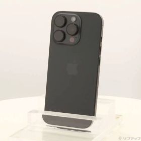 ソフマップ 〔中古品〕 iPhone16 Pro 128GB ブラックチタニウム MYMV3J／A SIMフリー【377】