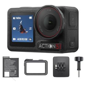 DJI アクションカメラ Osmo Action 5 Pro スタンダードコンボ 小型 1/1.3インチセンサー付き 防水 4K/120fps映像 被写体トラッキング 手ブレ補正 デュアルOLEDタッ(その他)
