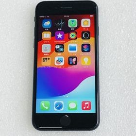 iPhone SE (第2世代) ブラック 64GB / A2296 / au版 / simロック解除不可 / 白ロム