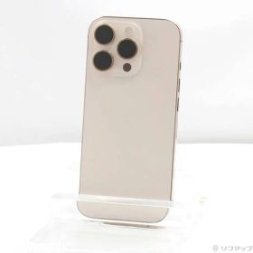 ソフマップ 〔中古品〕 iPhone16 Pro 256GB デザートチタニウム MYN23J／A SIMフリー【344】