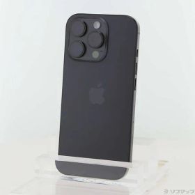 ソフマップ 〔中古品〕 iPhone16 Pro 256GB ブラックチタニウム MYN03J／A SIMフリー【297】