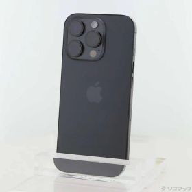 ソフマップ 〔中古品〕 iPhone16 Pro 256GB ブラックチタニウム MYN03J／A SIMフリー【258】
