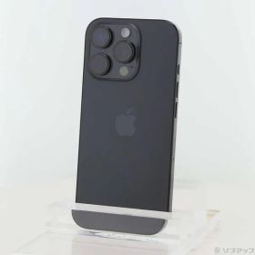 ソフマップ 〔中古品〕 iPhone16 Pro 256GB ブラックチタニウム MYN03J／A SIMフリー【251】