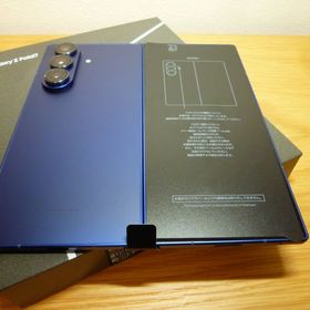 未使用に近い◆〔512GB〕Galaxy Z Fold7 国内版 シャドウーブルー
