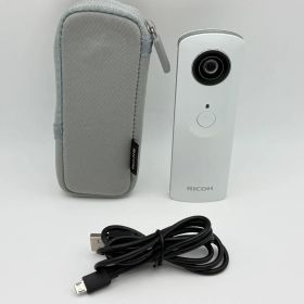 【極上美品】RICOH THETA m15 ホワイト リコー シータ 360度カメラ