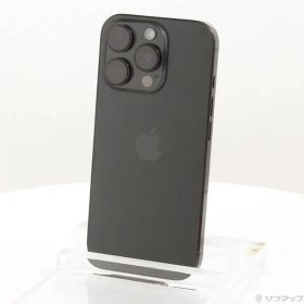 ソフマップ 〔中古品〕 iPhone16 Pro 512GB ブラックチタニウム MYN43J／A SIMフリー【258】