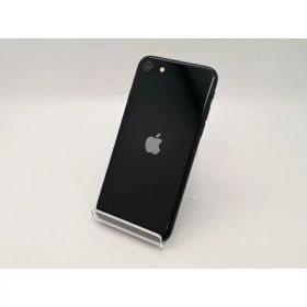 【中古】Apple au 【SIMフリー】 iPhone SE（第3世代） 64GB ミッドナイト MMYC3J/A【広島本通】保証期間1ヶ月【ランクC】