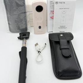 RICOH THETA SC2 ベージュ オマケ付 リコー シータ 360度カメラ R03030