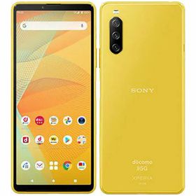 【中古】【安心保証】 Xperia 10 III SO-52B[128GB] docomo イエロー