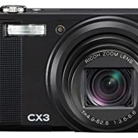 【中古】(非常に良い)RICOH デジタルカメラ CX3 ブラック CX3BK