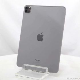 【中古】Apple(アップル) iPad Pro 11インチ 第4世代 256GB スペースグレイ MNXF3J／A Wi-Fi 【305-ud】