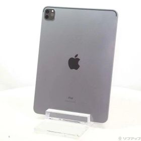 【中古】Apple(アップル) iPad Pro 11インチ 第2世代 256GB スペースグレイ MXDC2J／A Wi-Fi 【262-ud】