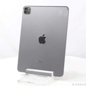 【中古】Apple(アップル) iPad Pro 11インチ 第2世代 256GB スペースグレイ MXDC2J／A Wi-Fi 【198-ud】