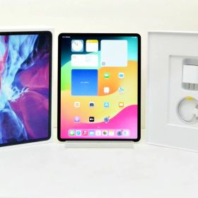 白ロム SIMフリー au SIM解 Apple iPad Pro 12.9inch(第4世代) Wi-Fi+Cellular 128GB OS17.5.1 シルバー MY3D2J/A 初期化済 【m024195】【中古】【K20240808】