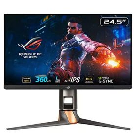 【中古】 ASUS ゲーミングモニター 360Hz 24.5インチ モニター IPS FHD 1ms HDMI 2.0 DisplayPort 1.4 ヘッドホン出力 ROG SWIFT PG259QN