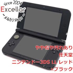 [bn:2] ニンテンドー3DS LL レッドXブラック SPR-S-RKAA 本体のみ
