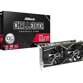 【中古】【未使用】ASRock AMD Radeon RX5600XT搭載 グラフィックボード GDDR6 6GB CHALLENGERシリーズ RX 5600 XT Challenger D 6G OC