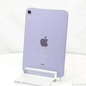 〔中古〕Apple(アップル) iPad mini 第6世代 64GB パープル 3J366J／A Wi-Fi〔295-ud〕