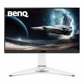 【中古】BenQ MOBIUZ EX271Q 27インチ 2K 180Hz 1ms ゲーミングモニター AIディテール強化 DP 1.4 HDMI 2.0 65W USB-C、95%P3、DisplayHDR 400、AMD Free