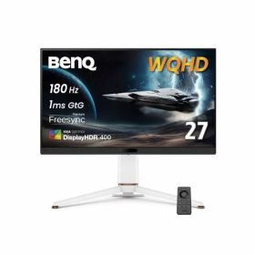 ベンキュージャパン BenQ MOBIUZ EX271Q (27インチ/WQHD/180Hz/1ms/HDR 400/PixSoulエンジン搭載/ESS DAC搭載/FreeSync Premium/輝度自動調整(B.I.+ Gen2)搭載)