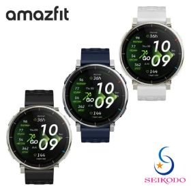 Amazfit Active 3 Premium アマズフィット アクティブ3 スマートウォッチ 3000nit高輝度 GPS内蔵 4Gストレージ 12日間バッテリー オフラインマップ 睡眠 健康管理 スポーツモード ナビゲーション 音声操作 AI 運動管理