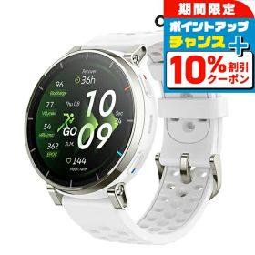 ＼2000円OFF+さらに13倍／ アマズフィット アクティブ 3 プレミアム 充電式クォーツ スマートウォッチ ブランド メンズ レディース ランニングウォッチ Bluetooth Amazfit SP170082-C249 デジタル ブラック ホワイト 黒