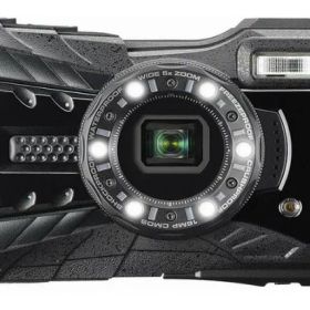 【中古】【1ヶ月保証】 リコー RICOH WG-50 ブラック 防水14m耐ショック1.6m耐寒-10度 RICOH WG-50 BK 防水デジタルカメラ