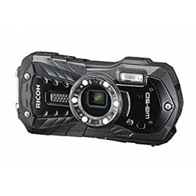 【中古】(非常に良い)RICOH 防水デジタルカメラ RICOH WG-50 ブラック 防水14m耐ショック1.6m耐寒-10度 RICOH WG-50 BK 04571