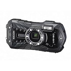 【中古】（非常に良い）RICOH 防水デジタルカメラ RICOH WG-50 ブラック 防水14m耐ショック1.6m耐寒-10度 RICOH WG-50 BK 04571