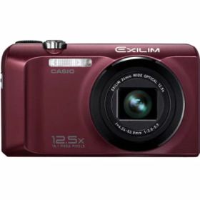 【中古】CASIO デジタルカメラ EXILIM レッド EX-H30RD