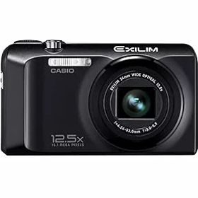 【中古】CASIO デジタルカメラ EXILIM ブラック EX-H30BK