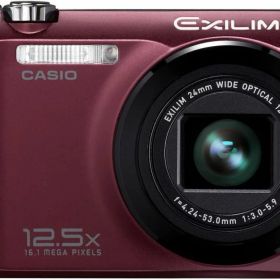 【中古】CASIO デジタルカメラ EXILIM レッド EX-H30RD当店保証30日間 人気モデル 高画質 売れ筋