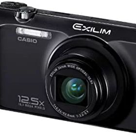 【中古】CASIO デジタルカメラ EXILIM ブラック EX-H30BK