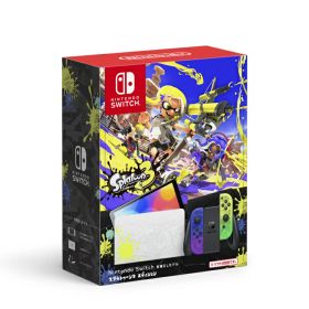 ★4/1ポイント2倍！★【新品外箱傷みあり】Nintendo Switch 有機ELモデル スプラトゥーン3エディション HEG-S-KCAAA