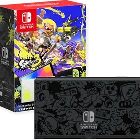【中古】 Nintendo Switch ニンテンドー スイッチ 有機ELモデル スプラトゥーン3エディション 本体のみ 画面のみ 単品 2台目 その他付属品なし