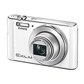 【中古】CASIO デジタルカメラ EXILIM EX-ZS190WE 広角24mm 光学12倍ズーム プレミアムオート 1610万画素 ホワイト