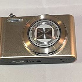 【中古】(非常に良い)CASIO デジタルカメラ EXILIM EX-ZS190GD 広角24mm 光学12倍ズーム プレミアムオート 1610万画素 ゴールド