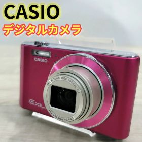 【中古】CASIO デジタルカメラ EXILIM EX-ZS190PK 広角24mm 光学12倍ズーム プレミアムオート 1610万画素 ピンク