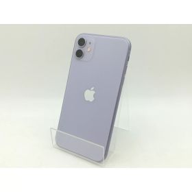 【中古】Apple au 【SIMロック解除済み】 iPhone 11 64GB パープル MWLX2J/A【熊本】保証期間1ヶ月【ランクB】