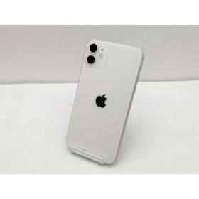 【中古】Apple au 【SIMロック解除済み】 iPhone 11 64GB ホワイト MWLU2J/A【仙台イービーンズ】保証期間1ヶ月【ランクA】