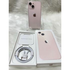 アイフォーン(iPhone)のiphone 13mini 128GBピンク 国内版 SIMフリー 「箱付き」(スマートフォン本体)