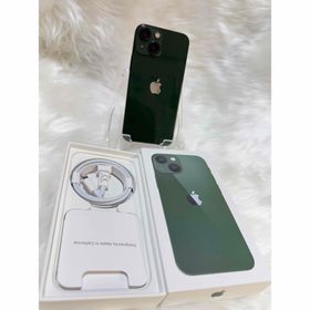 アイフォーン(iPhone)のiphone 13mini 128GBグリーン 国内版 SIMフリー 「箱付き」(スマートフォン本体)