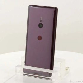 【中古】SONY(ソニー) Xperia XZ3 64GB ボルドーレッド SOV39 auロック解除SIMフリー 【349-ud】