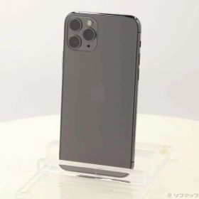 【中古】SoftBank iPhone11 Pro 64GB スペースグレイ NWC22J／A SoftBank 【262-ud】